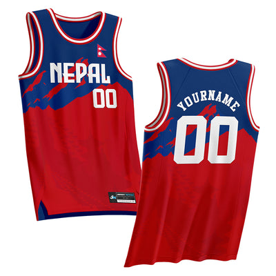 Nepal Custom Basketball Jersey