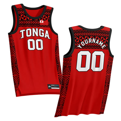 Tonga Custom Basketball Jersey
