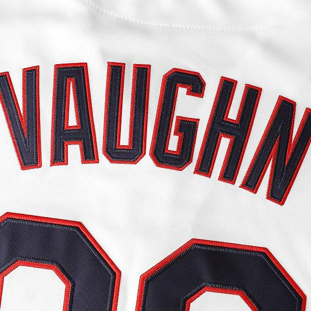 AUTHENTIC RAWLINGS RICKY VAUGHN WILD THING CLEVELAND INDIANS BASEBALL  JERSEY 52