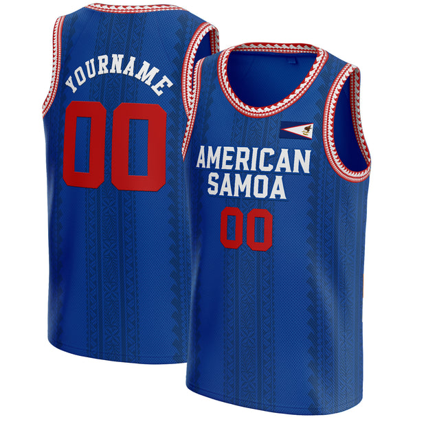 American Samoa Custom Basketball Jersey