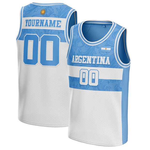 Argentina Custom Basketball Jersey