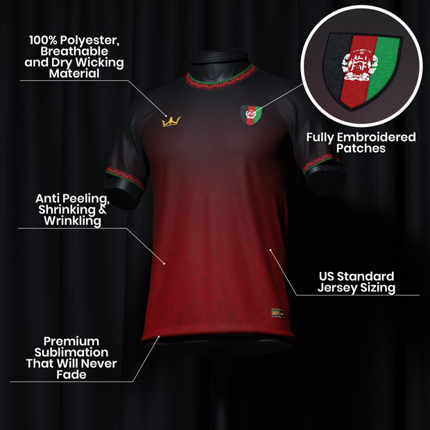 Afghanistan Custom Football Jersey