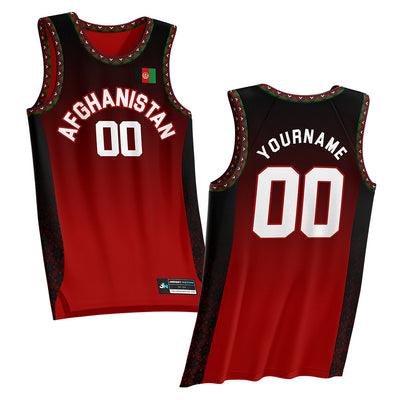 Afghanistan Custom Basketball Jersey