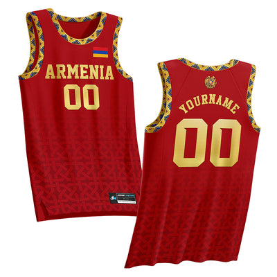 Armenia Custom Basketball Jersey