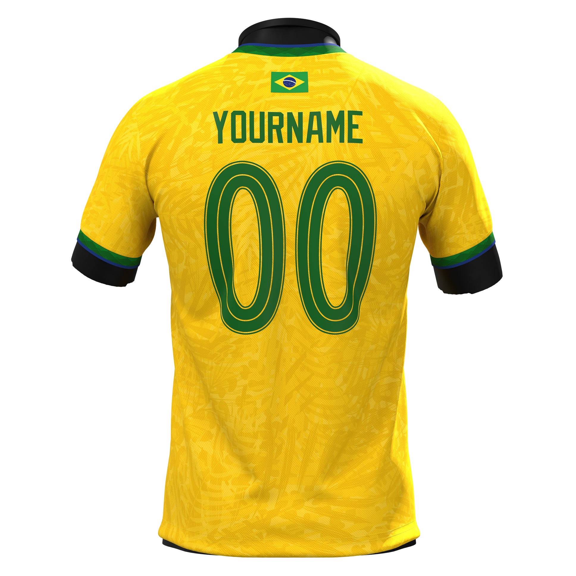 Brazil Custom Football Jersey