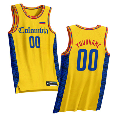 Colombia Custom Basketball Jersey