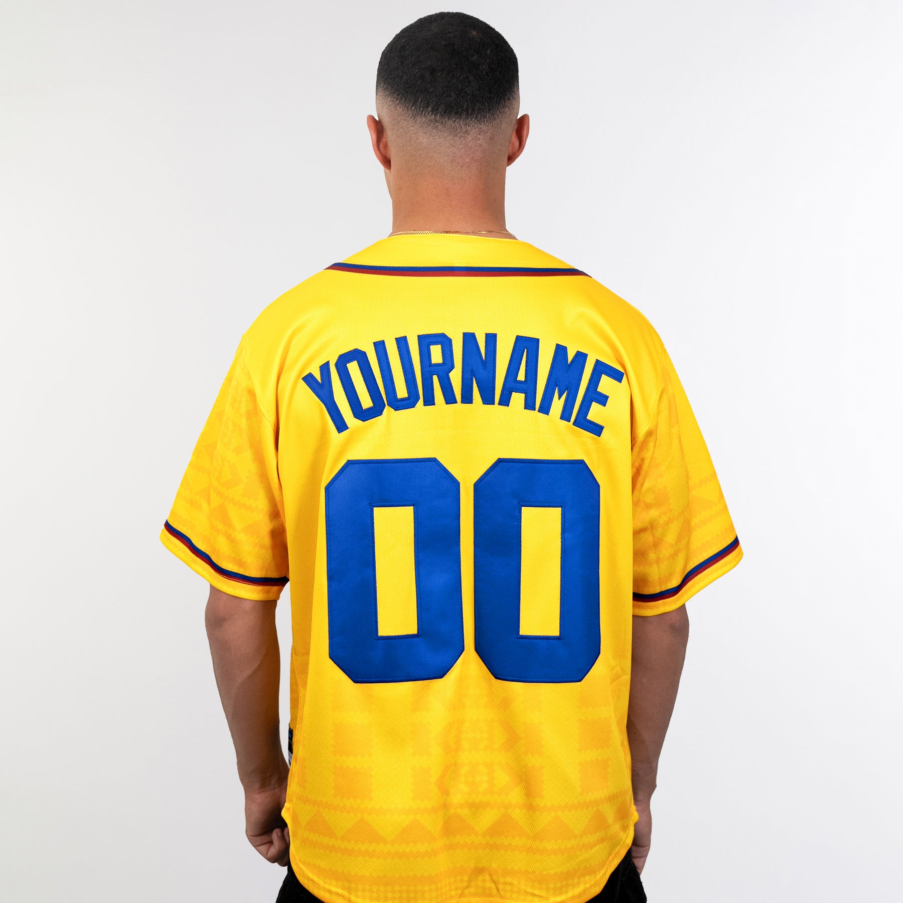 Colombia Custom Baseball Jersey