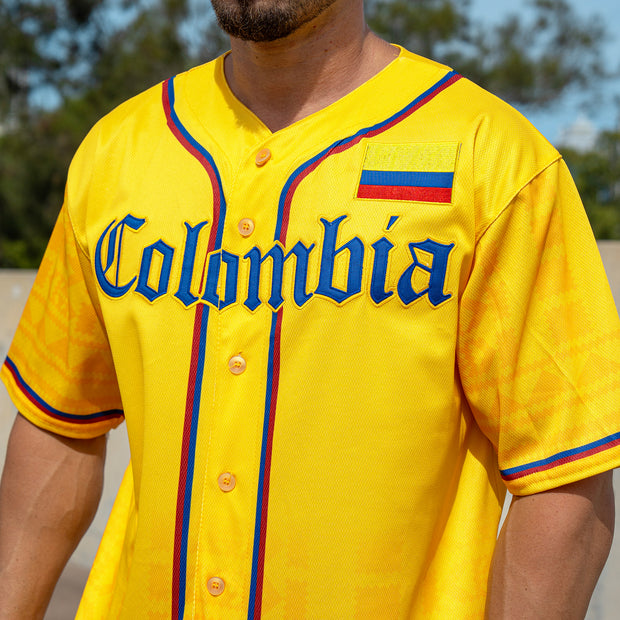 Colombia Custom Baseball Jersey