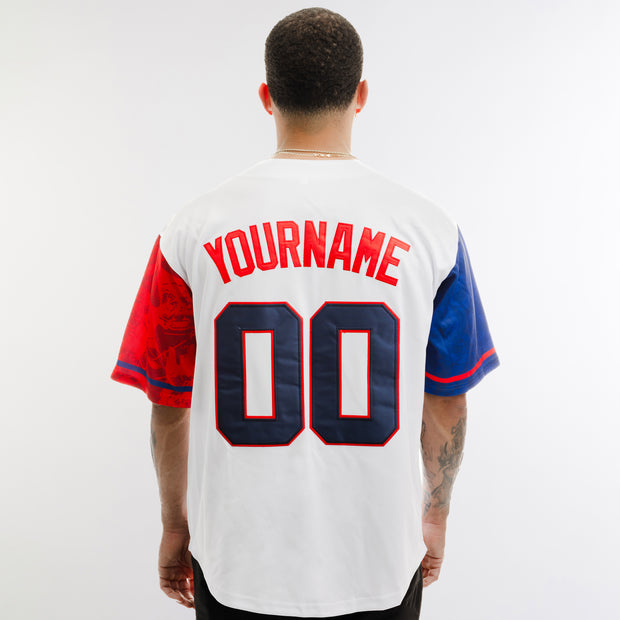 Dominican Republic Custom Baseball Jersey