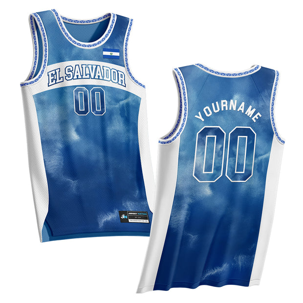 El Salvador Custom Basketball Jersey