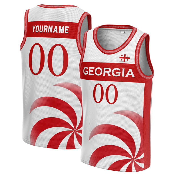 Georgia Custom Basketball Jersey