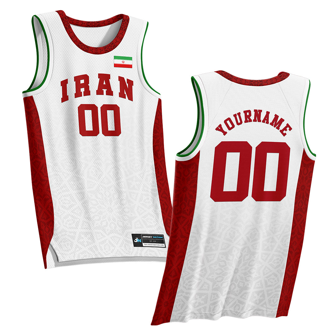 Iran Heritage Custom Basketball Jersey – The Jersey Nation