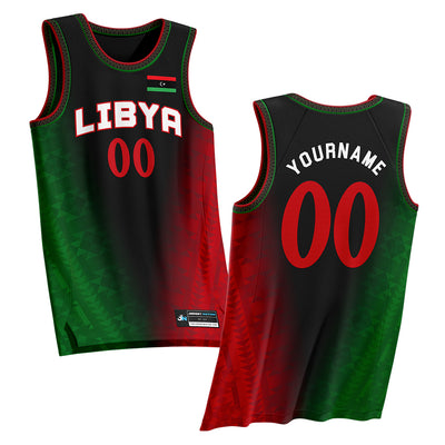 Libya Custom Basketball Jersey