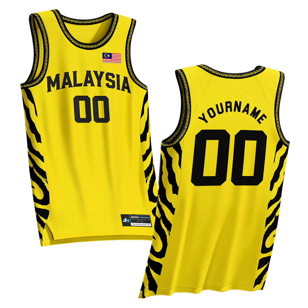 Malaysia Custom Basketball Jersey The Jersey Nation