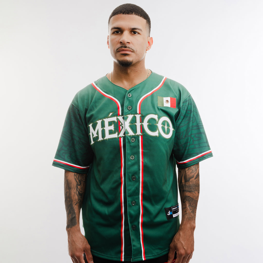 Mexico Custom Baseball Jersey The Jersey Nation