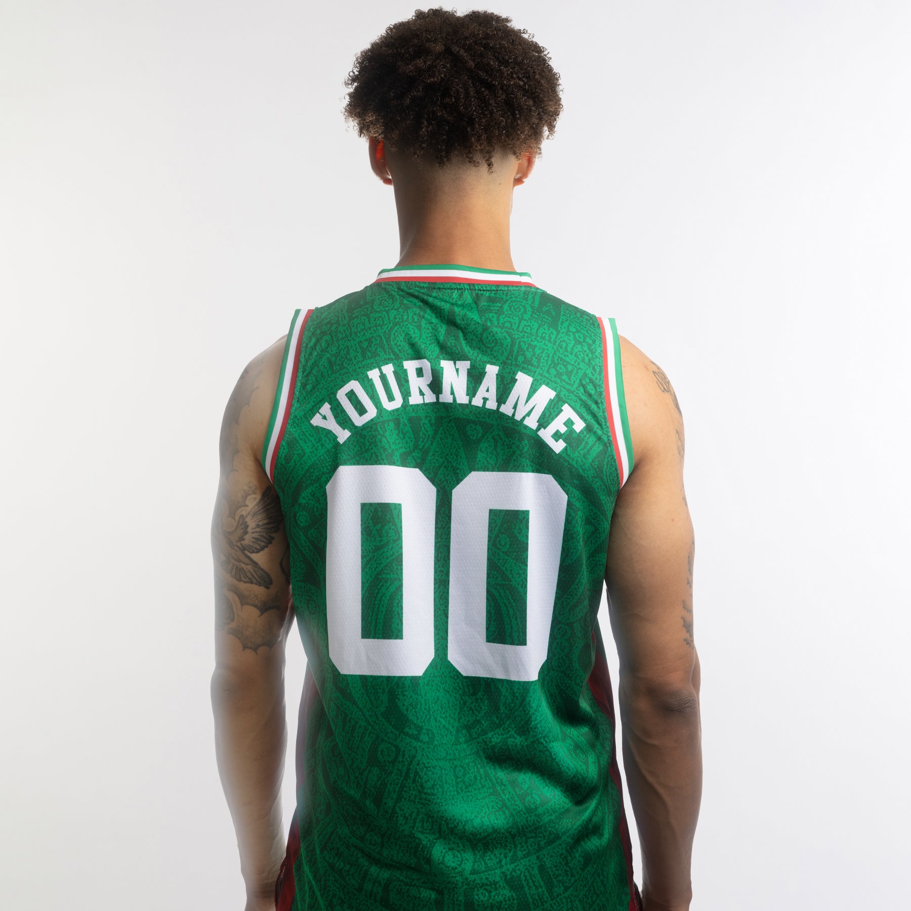 Mexico Custom Basketball Jersey