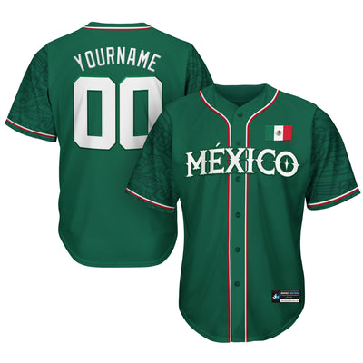 Mexico Custom Baseball Jersey