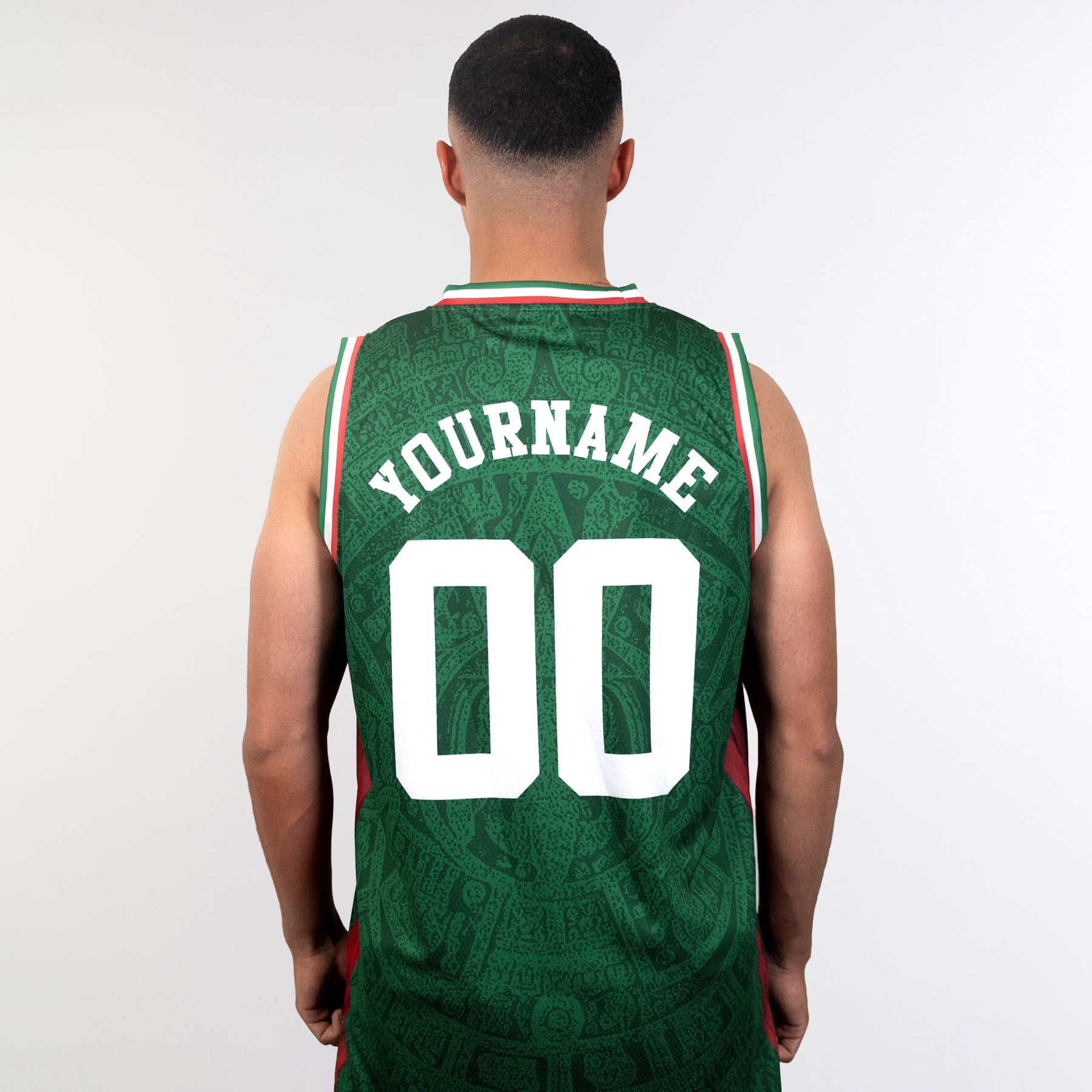 Mexico Custom Basketball Jersey