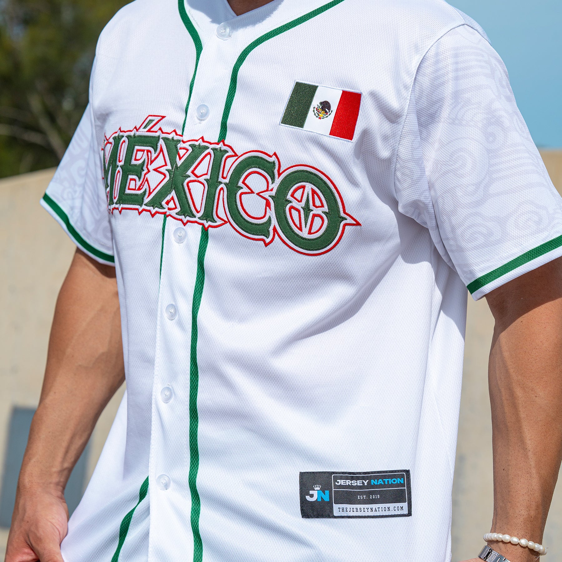 Mexico Custom Baseball Jersey