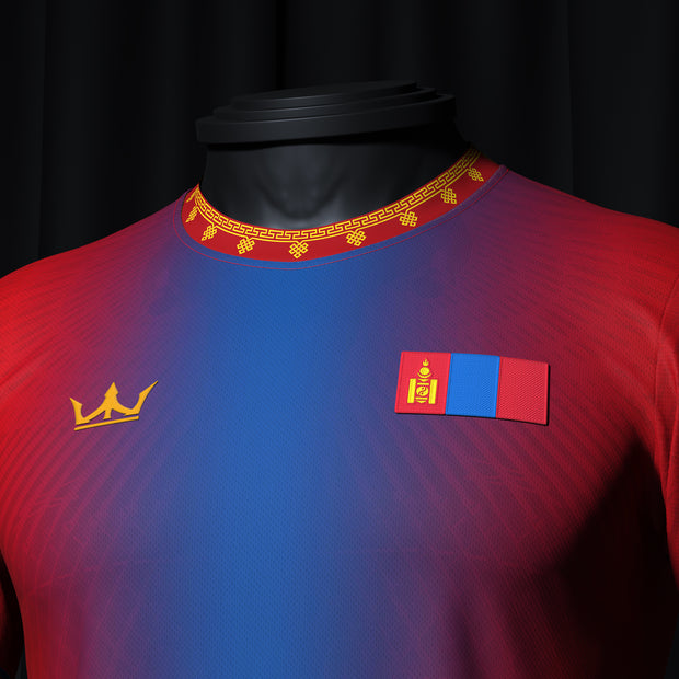 Mongolia Custom Football Jersey