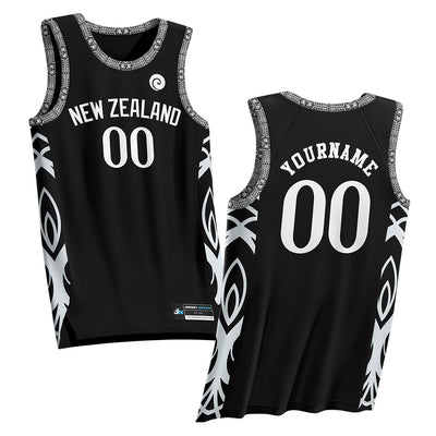 New Zealand Custom Basketball Jersey