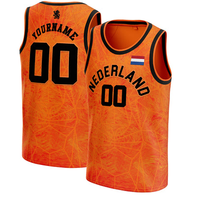 Netherlands Custom Basketball Jersey