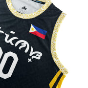 Philippines Black Custom Basketball Jersey