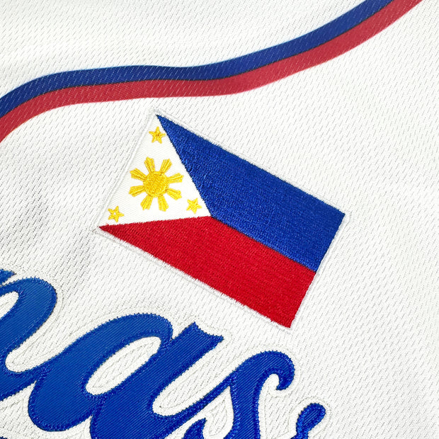 Philippines White Custom Baseball Jersey