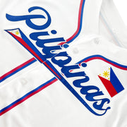 Philippines White Custom Baseball Jersey