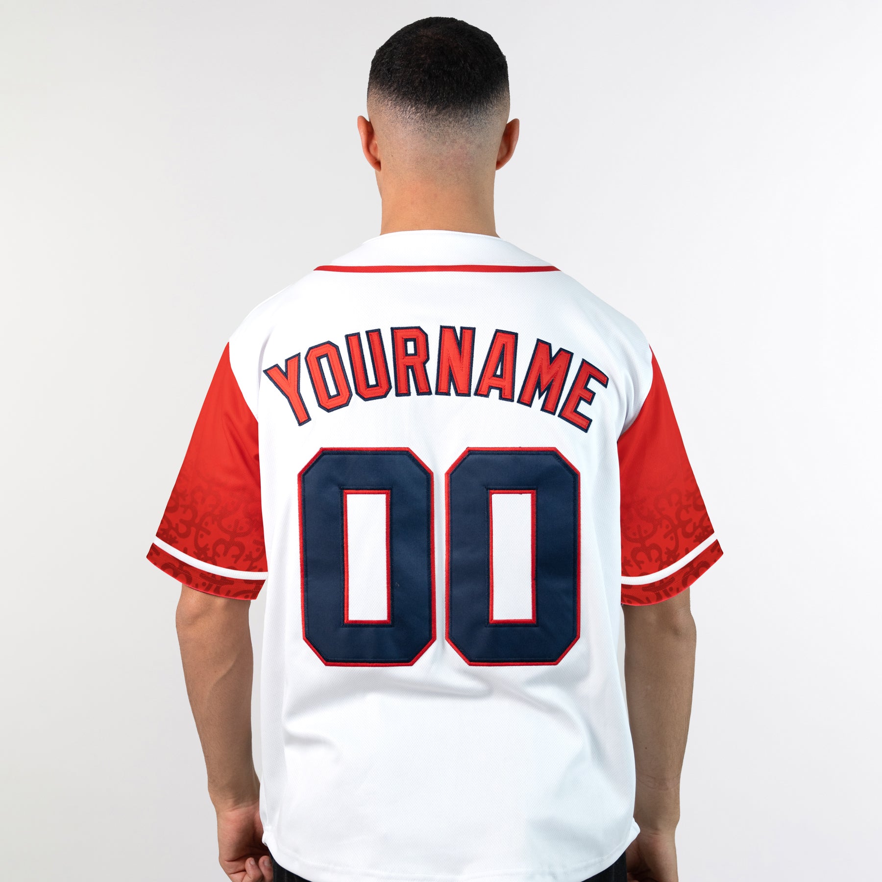 Puerto Rico Custom Baseball Jersey