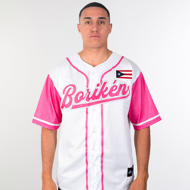 Puerto Rico Custom Baseball Jersey