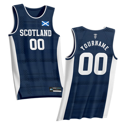 Scotland Custom Basketball Jersey