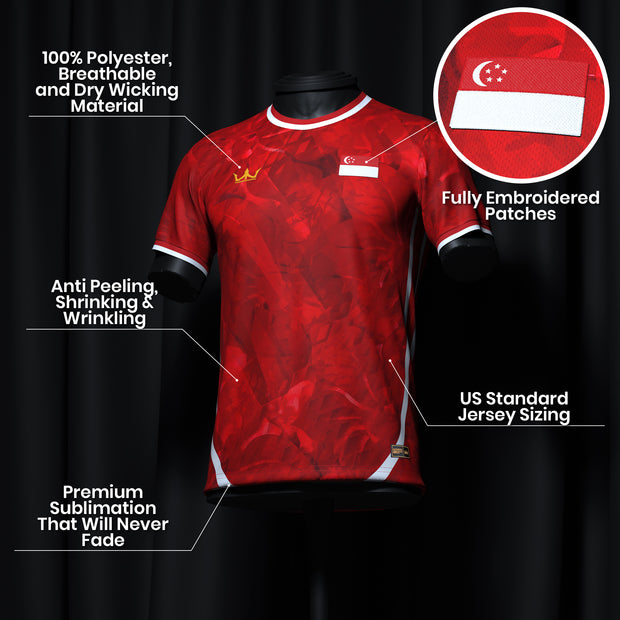 Singapore Custom Football Jersey