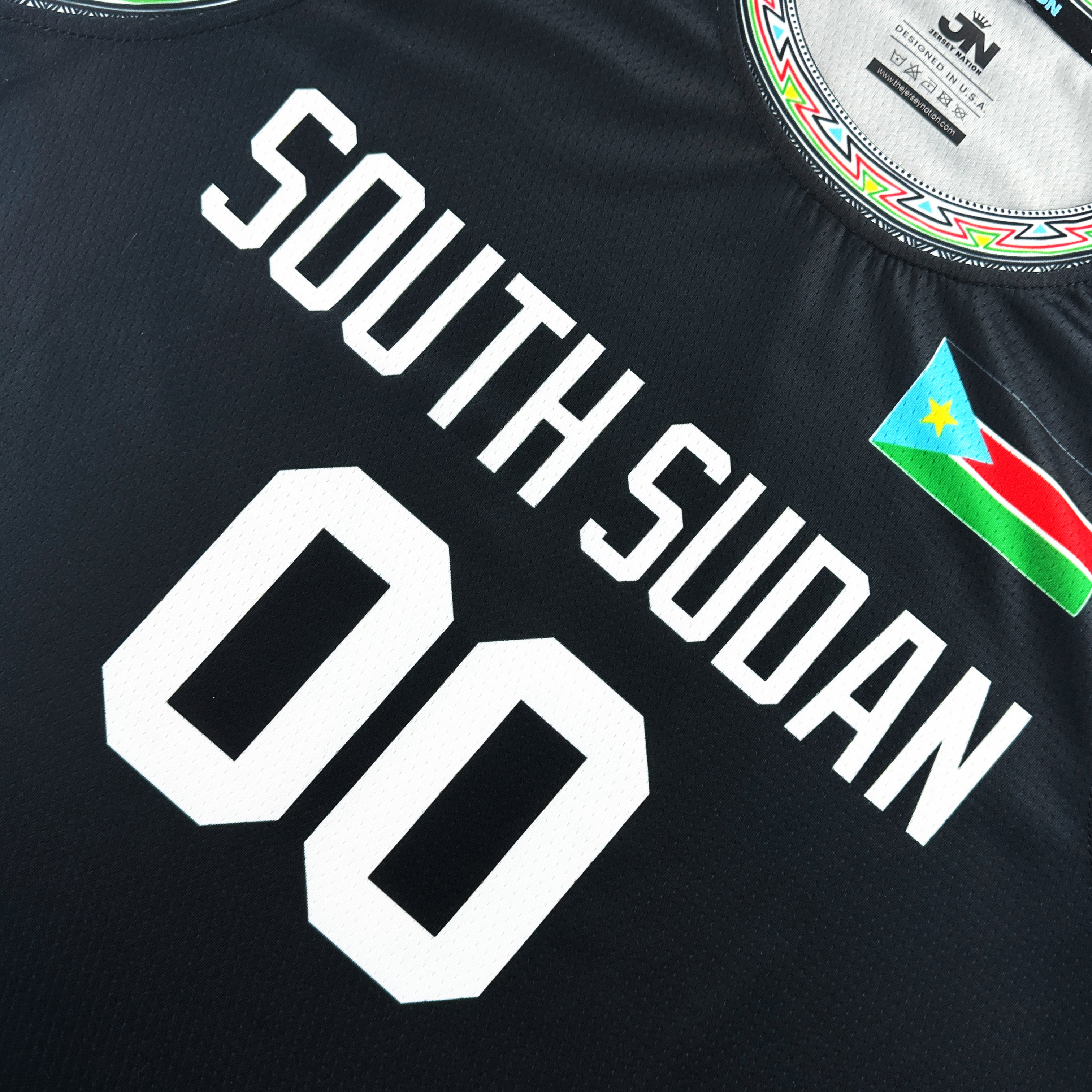 South Sudan Custom Basketball Jersey