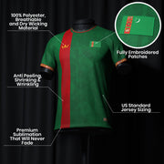 Turkmenistan Custom Football Jersey