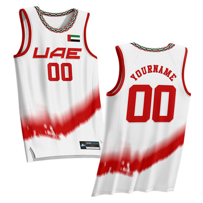 United Arab Emirates Custom Basketball Jersey