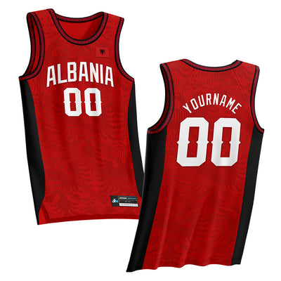Albania Custom Basketball Jersey