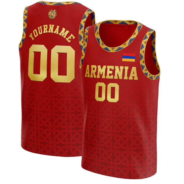 Armenia Custom Basketball Jersey