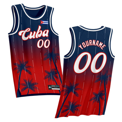 Cuba Custom Basketball Jersey