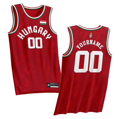 Hungary Custom Basketball Jersey
