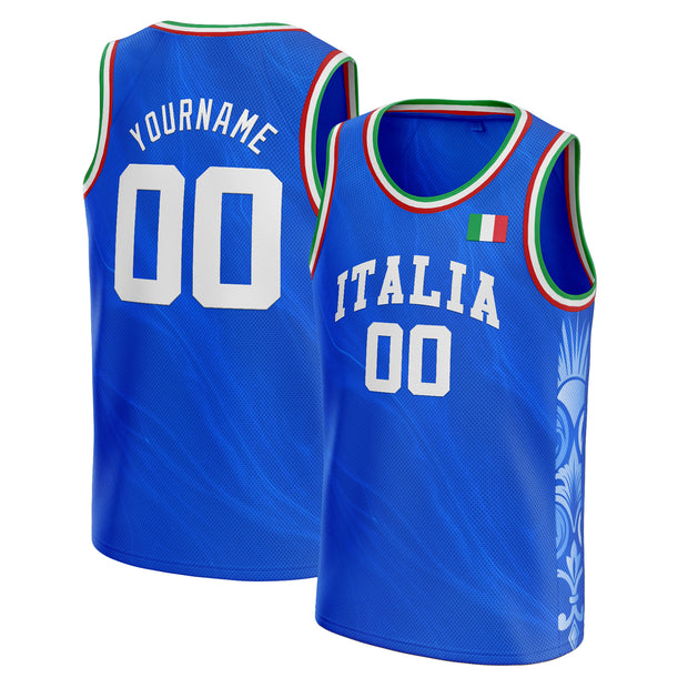 Custom Italy Basketball Jersey