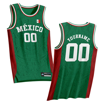 Mexico Custom Basketball Jersey