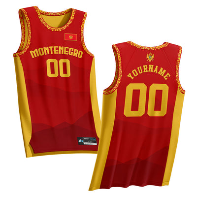 Montenegro Custom Basketball Jersey
