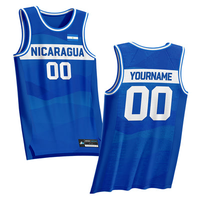 Nicaragua Custom Basketball Jersey