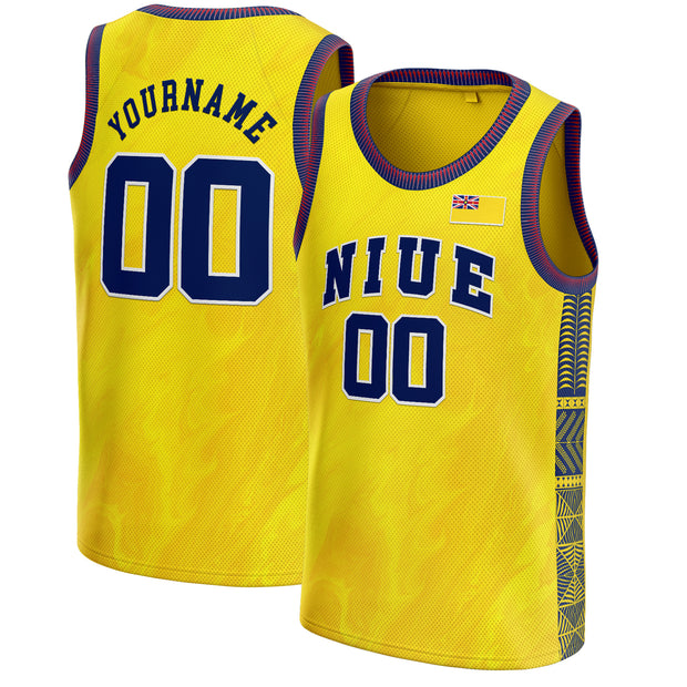 Niue Custom Basketball Jersey