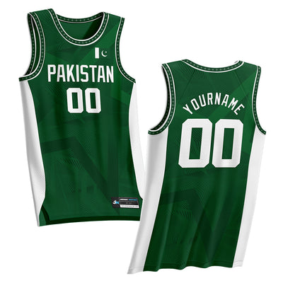 Pakistan Custom Basketball Jersey