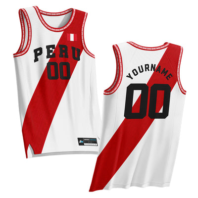 Peru Custom Basketball Jersey