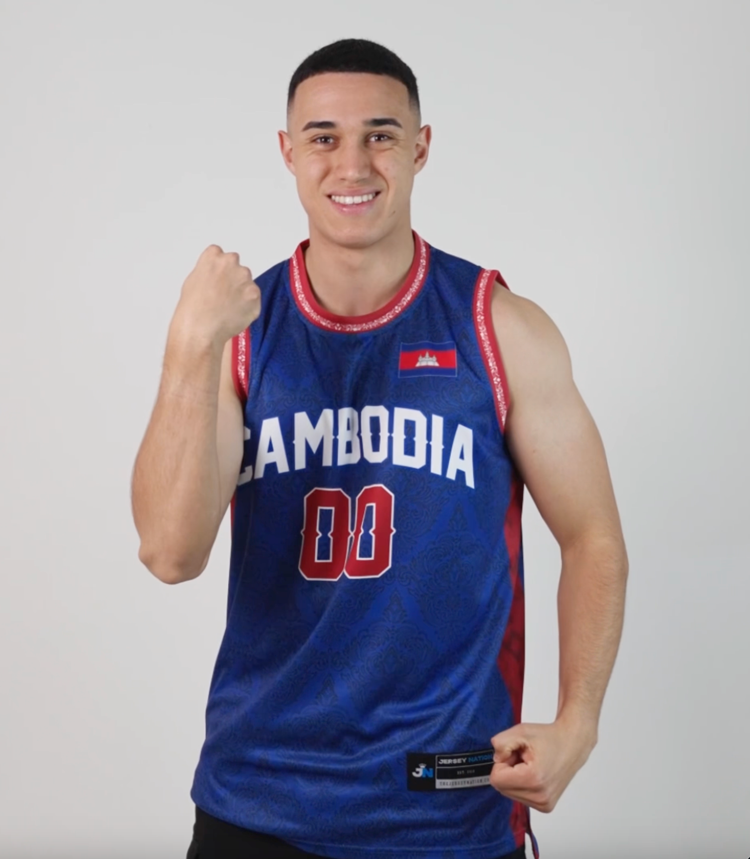 Cambodia Custom Basketball Jersey