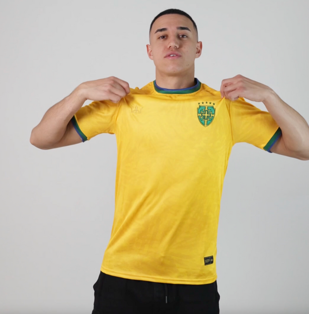 Brazil Custom Football Jersey