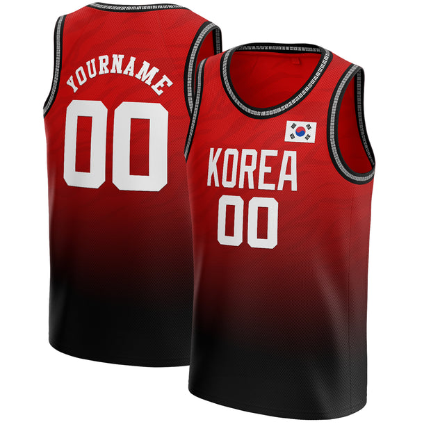 South Korea Custom Basketball Jersey